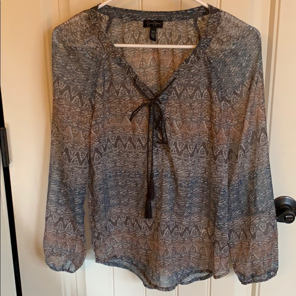 Jessica Simpson extra small lightweight thin long
